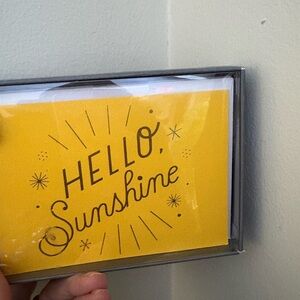 Hallmark Gray Greeting Card Set X2